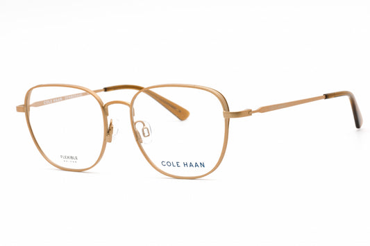 Cole Haan 4503 717 Eyeglasses Gold Size : 53