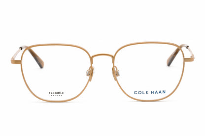 Cole Haan 4503 717 Eyeglasses Gold Size : 53
