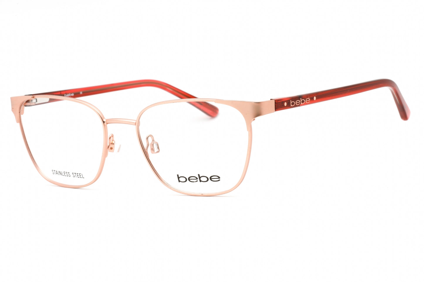 Bebe 5200 770 Eyeglasses Rose Gold Size : 51