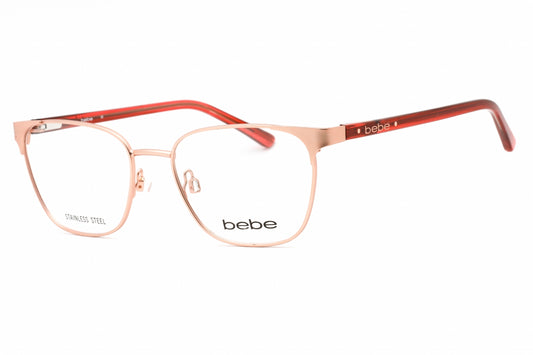 Bebe 5200 770 Eyeglasses Rose Gold Size : 51