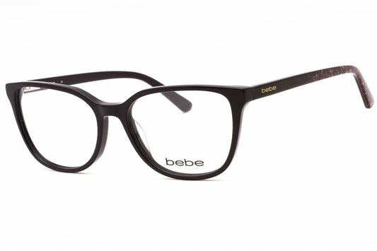 Bebe 5201 500 Eyeglasses Plum Size : 53