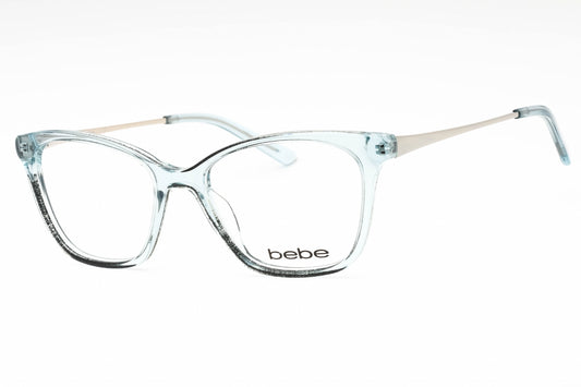Bebe 5203 500 Eyeglasses Blue Crystal Size : 52