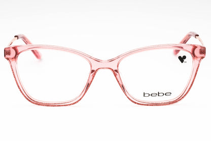 Bebe 5203 689 Eyeglasses Pink Crystal Size : 52