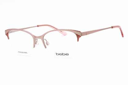 Bebe 5204 770 Eyeglasses Rose Gold Size : 52