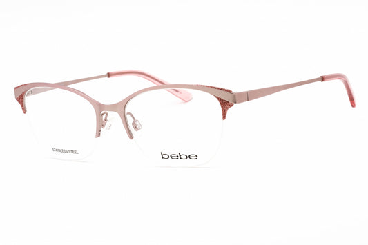 Bebe 5204 770 Eyeglasses Rose Gold Size : 52