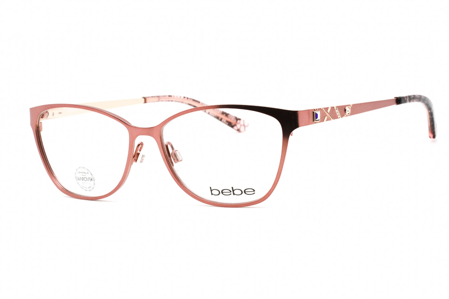 Bebe 5171 660 Eyeglasses Rose Gold Size : 52