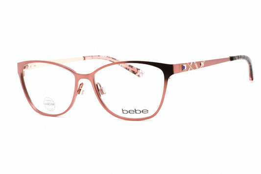 Bebe 5171 660 Eyeglasses Rose Gold Size : 52