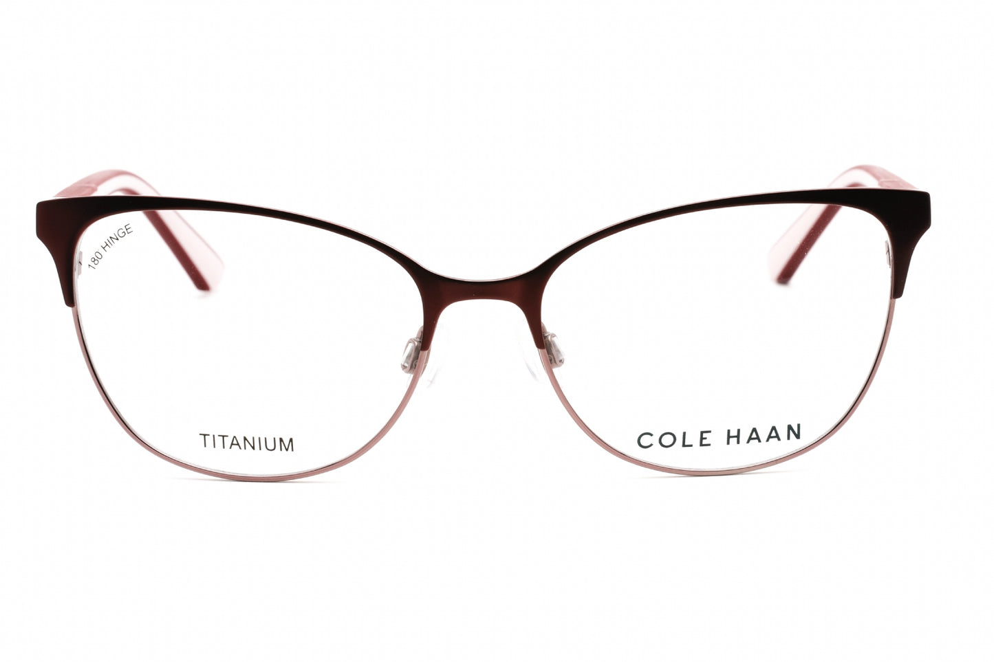 Cole Haan 5040 604 Eyeglasses Burgundy Size : 52