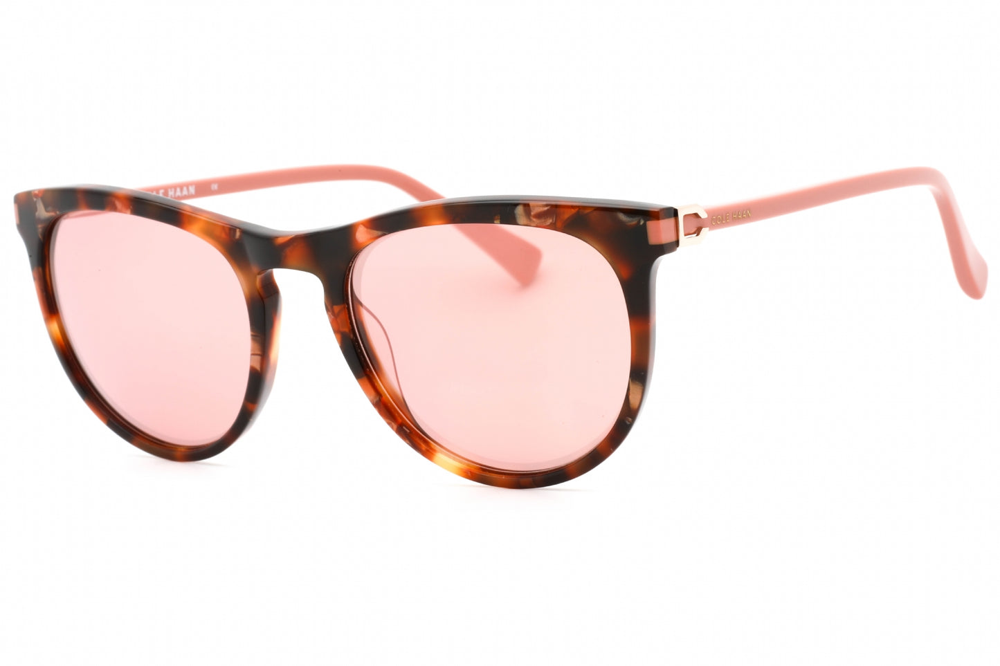 Cole Haan 7069 650 Sunglasses Rose Tortoise Size : 54