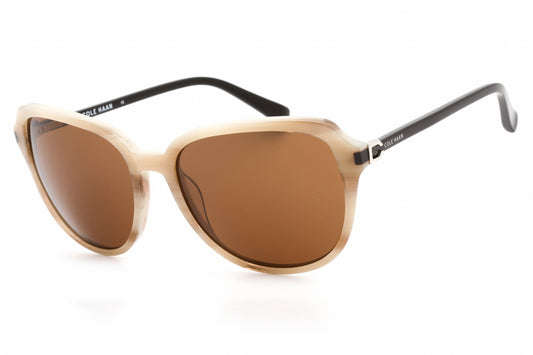Cole Haan 7070 200 Sunglasses Natural Horn Size : 56