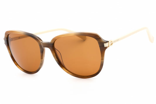 Cole Haan 7070 205 Sunglasses Brown Horn Size : 56
