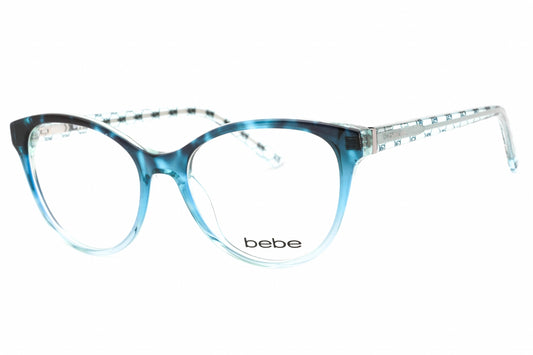 Bebe 5195 424 Eyeglasses Blue Gradient Size : 53