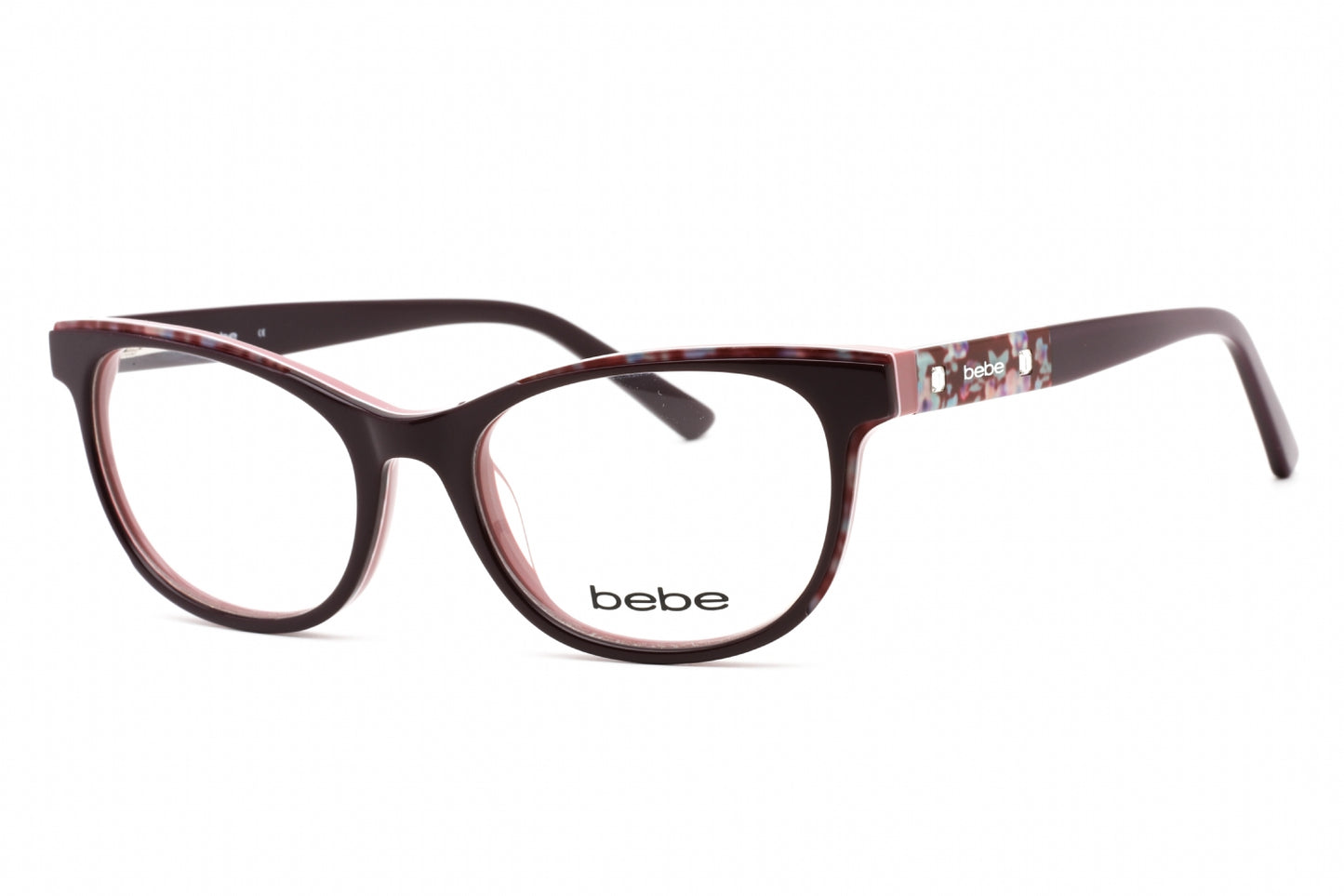 Bebe 5198 800 Eyeglasses Plum Size : 51