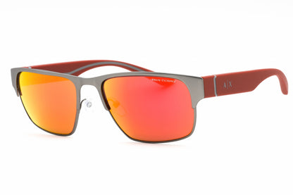 Armani Exchange 2046s 60036q Sunglasses Gunmetal Size : 57