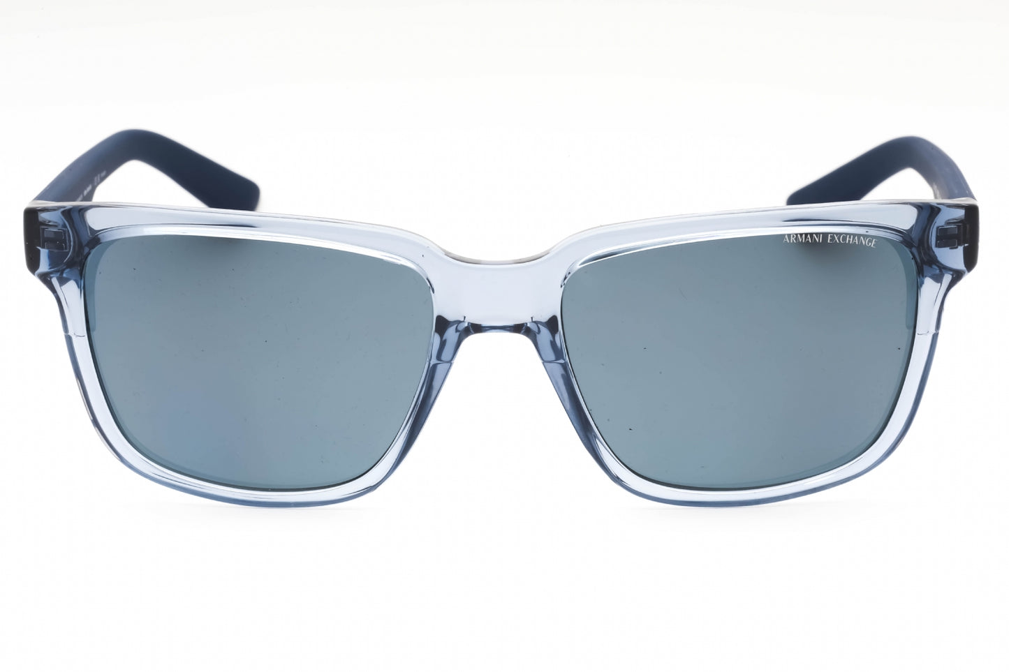 Armani Exchange 4026s 82782v Sunglasses Shiny Transparent Blue Size : 56