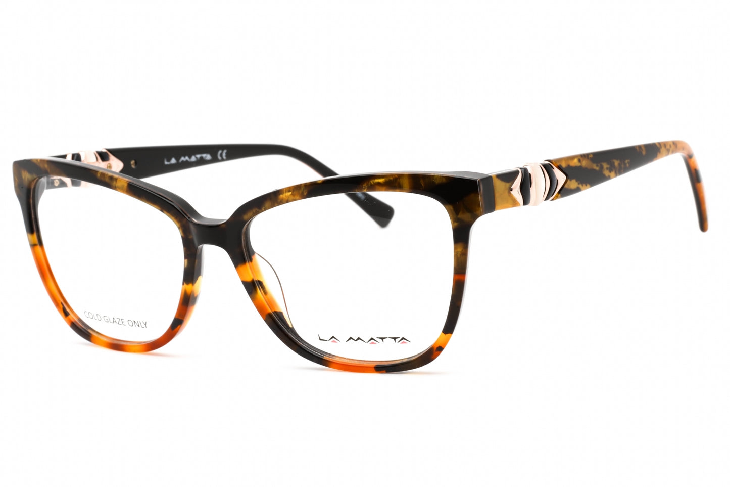 La Matta 3318 C1 Eyeglasses Colored Havana Size : 55