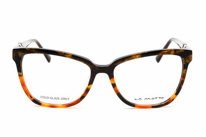 La Matta 3318 C1 Eyeglasses Colored Havana Size : 55