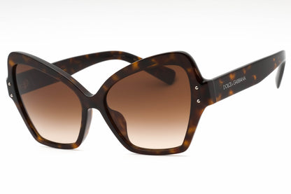 Dolce & Gabbana 4463f 50213 Sunglasses Havana Size : 56