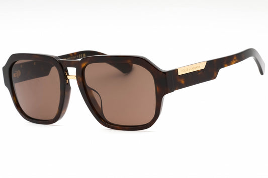 Dolce & Gabbana 4464f 50273 Sunglasses Dark Havana Size : 56