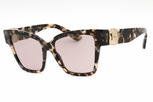 Dolce & Gabbana 4470f 34387n Sunglasses Havana Brown Pearl Size : 54