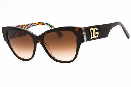 Dolce & Gabbana 4449 321713 Sunglasses Havana On White Barrow Size : 54