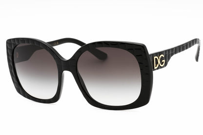 Dolce & Gabbana 4385 32888g Sunglasses Black Size : 58