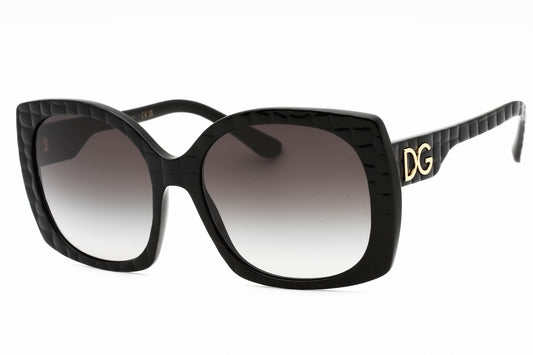 Dolce & Gabbana 4385 32888g Sunglasses Black Size : 58