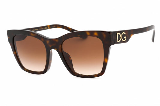 Dolce & Gabbana 4384f 50213 Sunglasses Dark Havana Size : 53