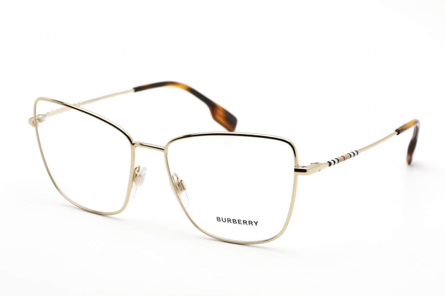 Burberry 1367 1109 Eyeglasses Light Gold Size : 55