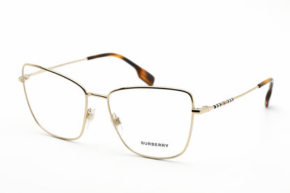 Burberry 1367 1109 Eyeglasses Light Gold Size : 55