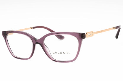 Bvlgari 4207 5514 Eyeglasses Transparent Amethyst Size : 53