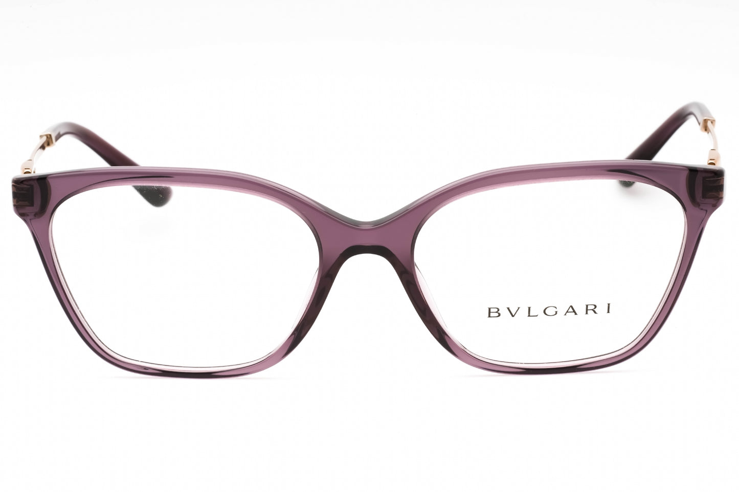 Bvlgari 4207 5514 Eyeglasses Transparent Amethyst Size : 55