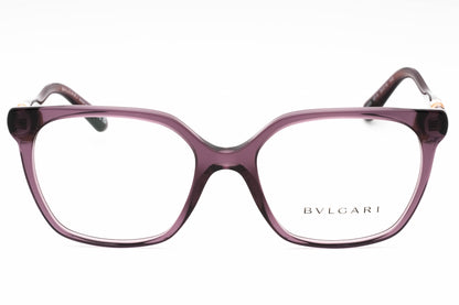 Bvlgari 4205 5514 Eyeglasses Transparent Amethyst Size : 54