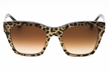 Dolce & Gabbana 4384 316313 Sunglasses Leo Brown On Black Size : 53