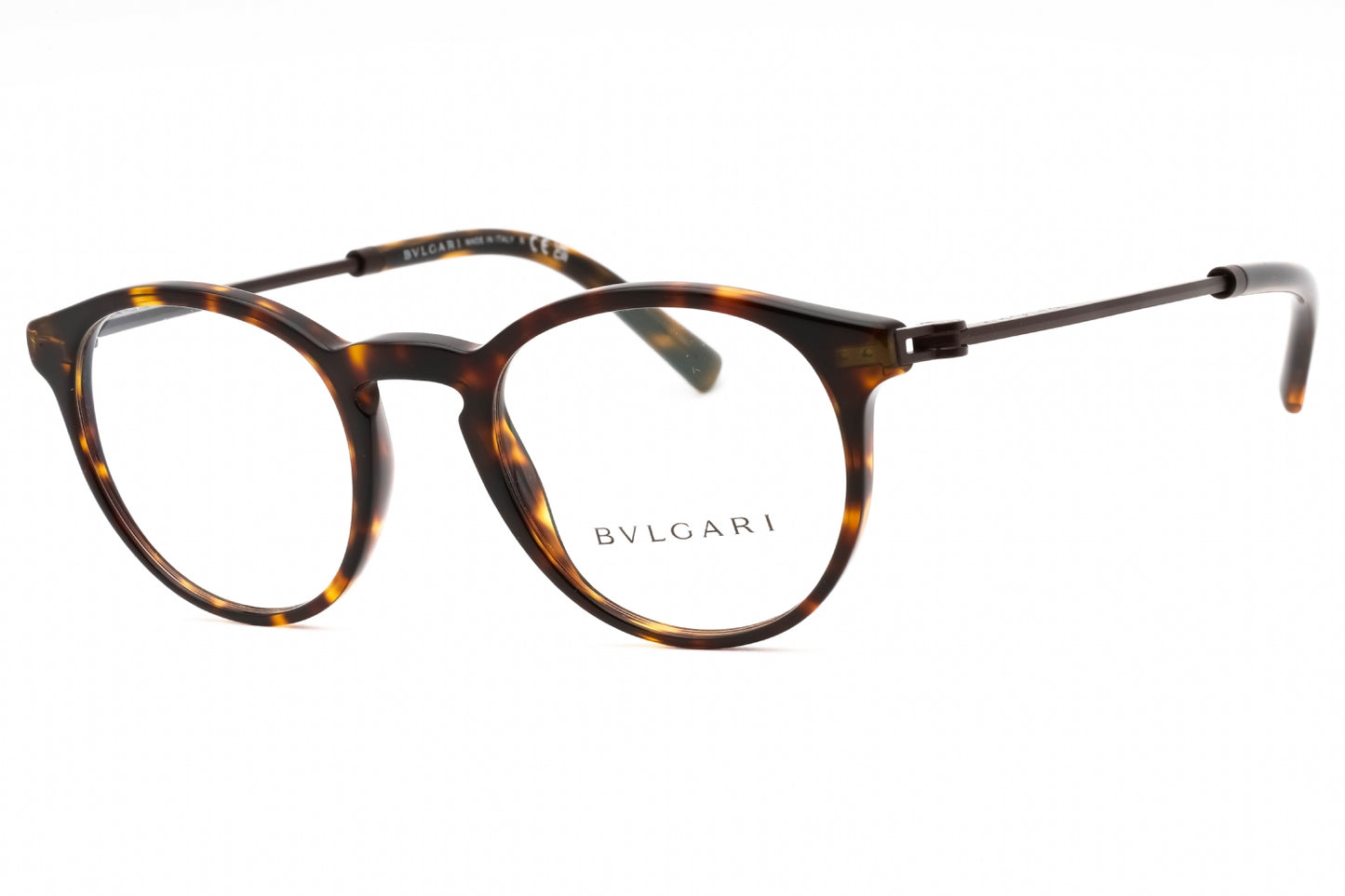 Bvlgari 3052 504 Eyeglasses Havana Size : 48