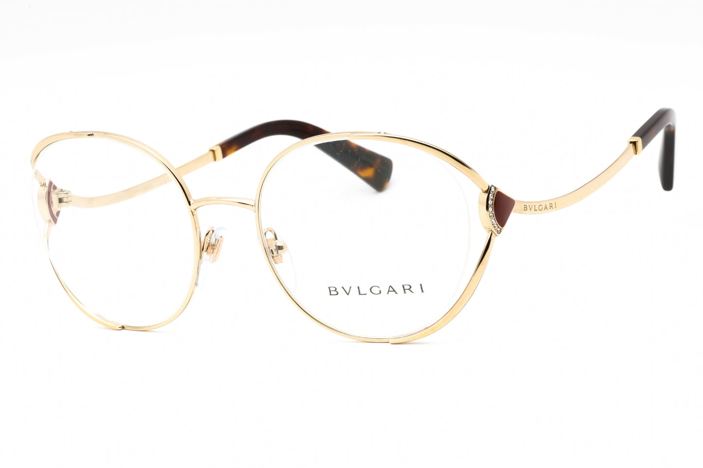 Bvlgari 2245b 278 Eyeglasses Pale Gold Size : 54