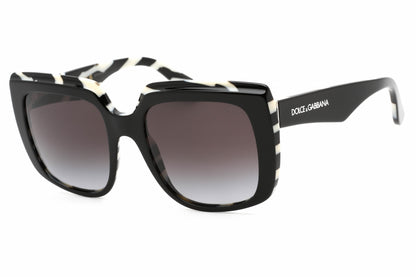 Dolce & Gabbana 4414 33728g Sunglasses Top Black On Zebra Size : 54