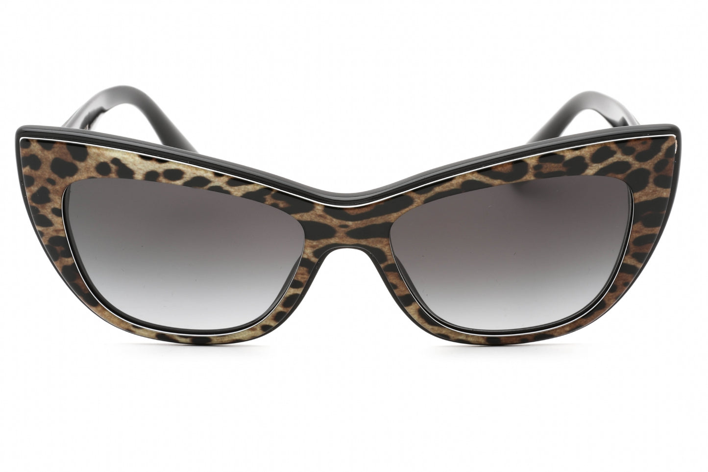 Dolce & Gabbana 4417 31638g Sunglasses Black Leopard Size : 54
