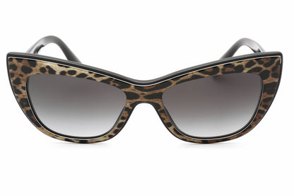 Dolce & Gabbana 4417 31638g Sunglasses Black Leopard Size : 54
