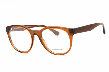Emporio Armani 3207 5044 Eyeglasses Transparent Brown Size : 53
