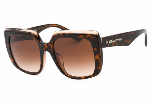 Dolce & Gabbana 4414f 50213 Sunglasses Havana On Transparent Brown Size : 54