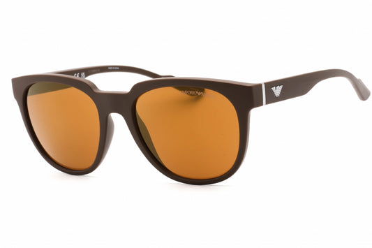 Emporio Armani 4205 52606h Sunglasses Matte Brown Size : 55
