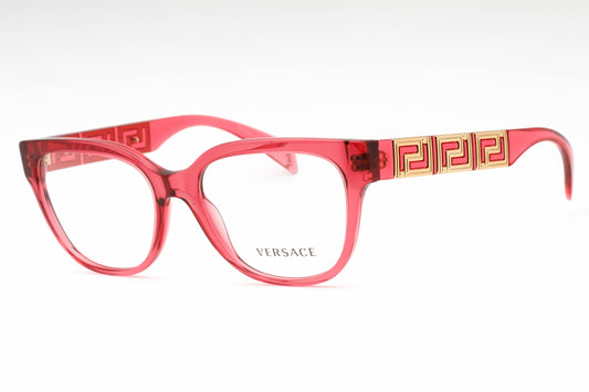 Versace 3338 5409 Eyeglasses Red Size : 54