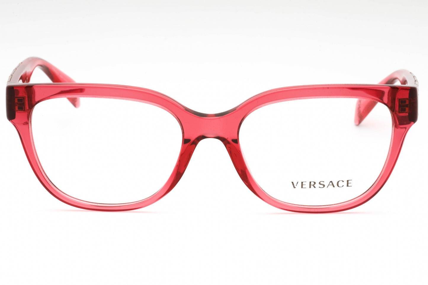Versace 3338 5409 Eyeglasses Red Size : 54