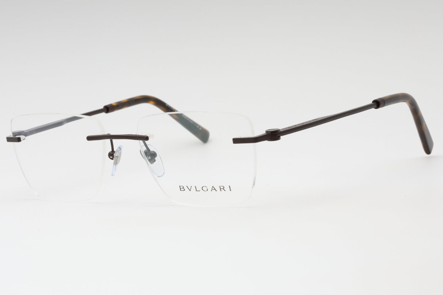 Bvlgari 1122 2073 Eyeglasses Matte Brown Size : 55