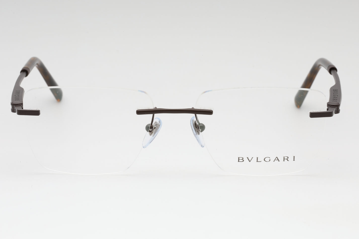 Bvlgari 1122 2073 Eyeglasses Matte Brown Size : 55