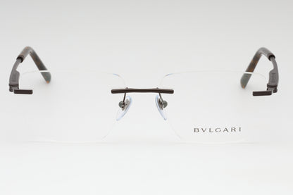 Bvlgari 1122 2073 Eyeglasses Matte Brown Size : 55