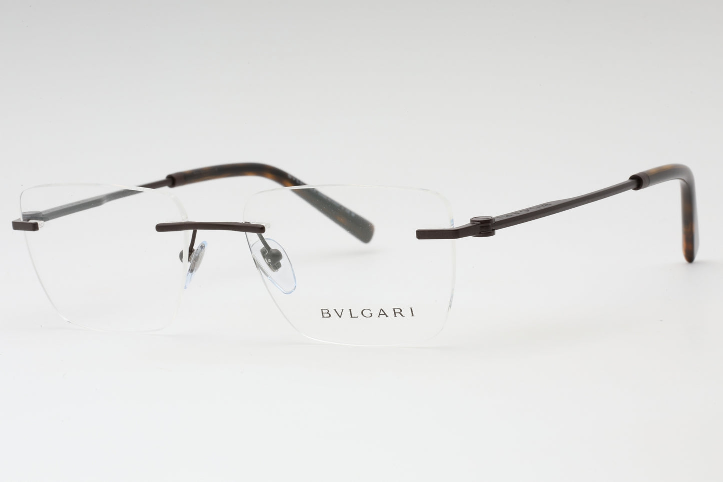 Bvlgari 1122 2073 Eyeglasses Matte Brown Size : 57