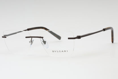 Bvlgari 1122 2073 Eyeglasses Matte Brown Size : 57
