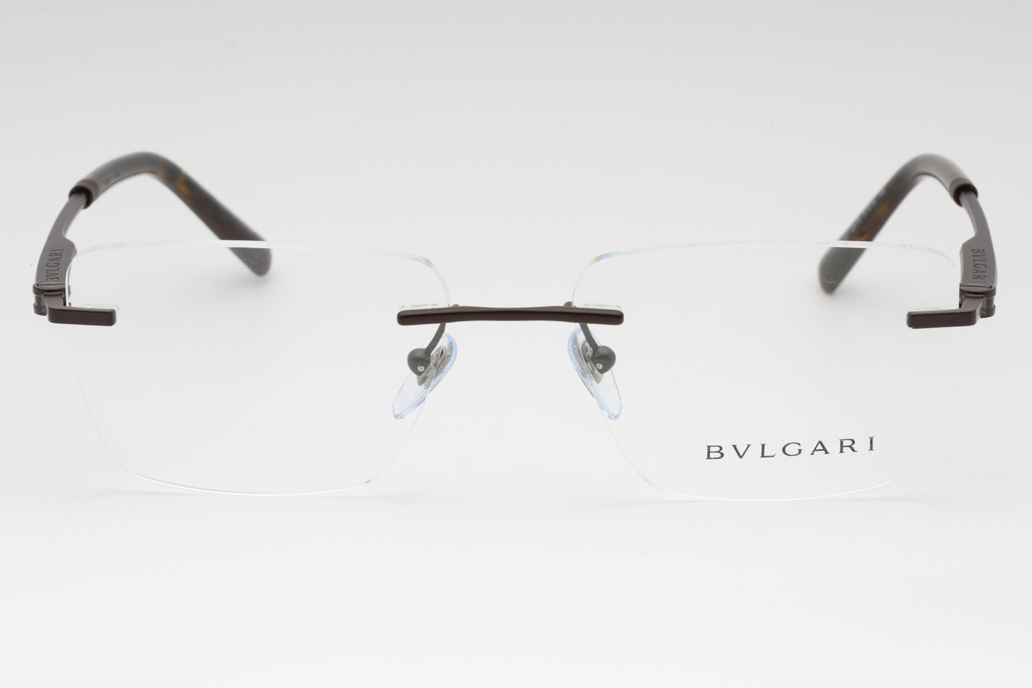 Bvlgari 1122 2073 Eyeglasses Matte Brown Size : 57